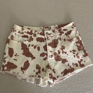Alter’d State Cow Print Women's Shorts